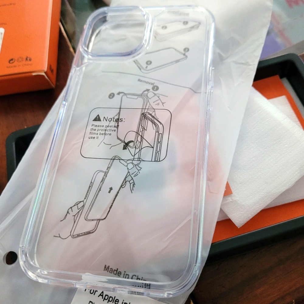 Tauri Clear Phone Case for IPhone 15 and 15PRO Brand New